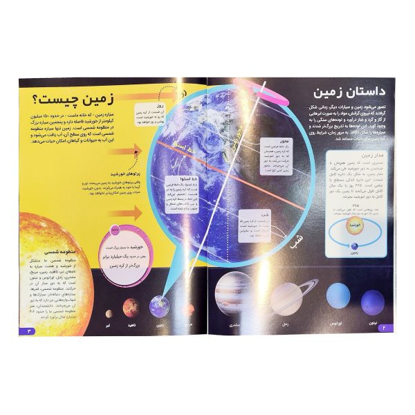 کتاب دانستنی های شگفت انگیزی از سیاره ما، زمین - اطلاعات عمومی - مریم شریف دراپر - آرین رمضانی -اعتلای وطن - Image 2