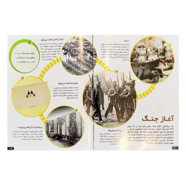 کتاب دانستنی های شگفت انگیزی از جنگ جهانی اول - برایان ویلیامز - زهره آرامش- اطلاعات عمومی - سلاطین پارسی - Image 2